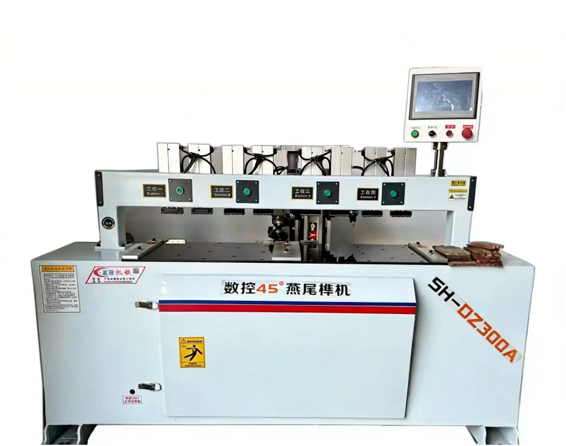 espigadora de cola de milano cnc