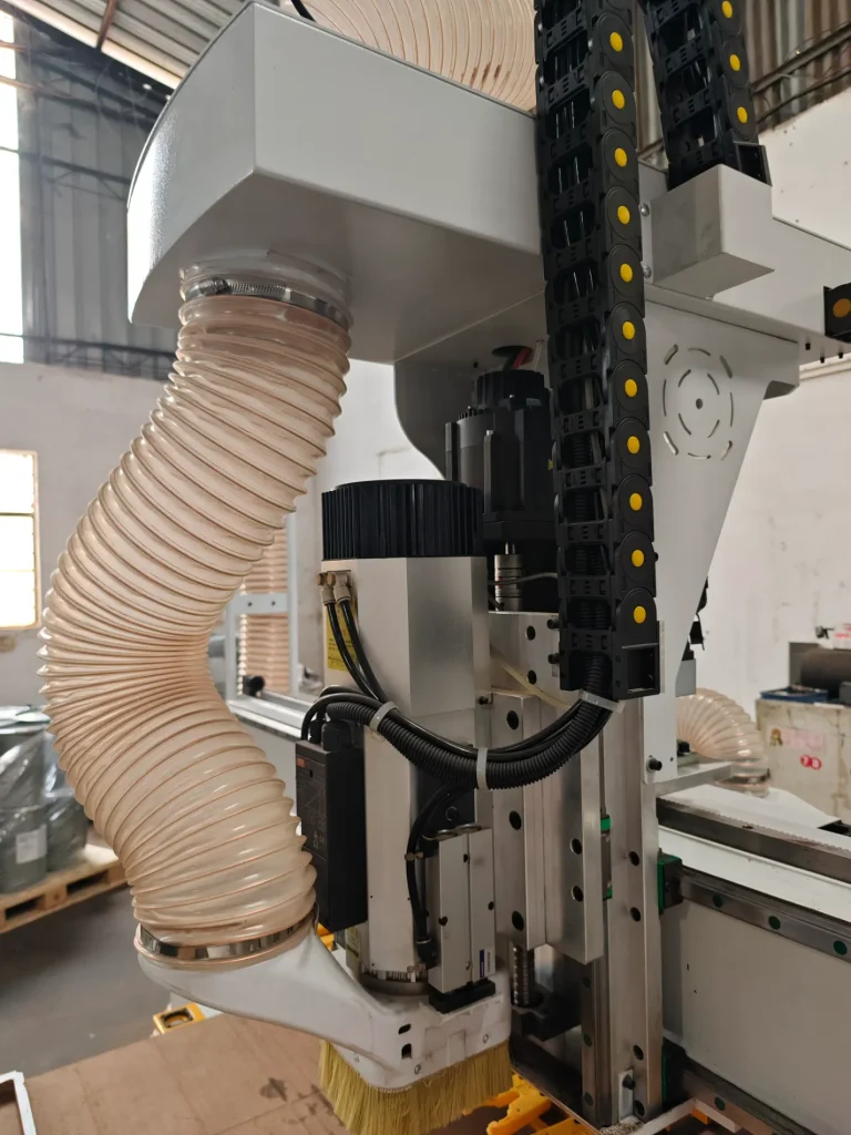 high speed atc cnc nesting machine with vacuum table