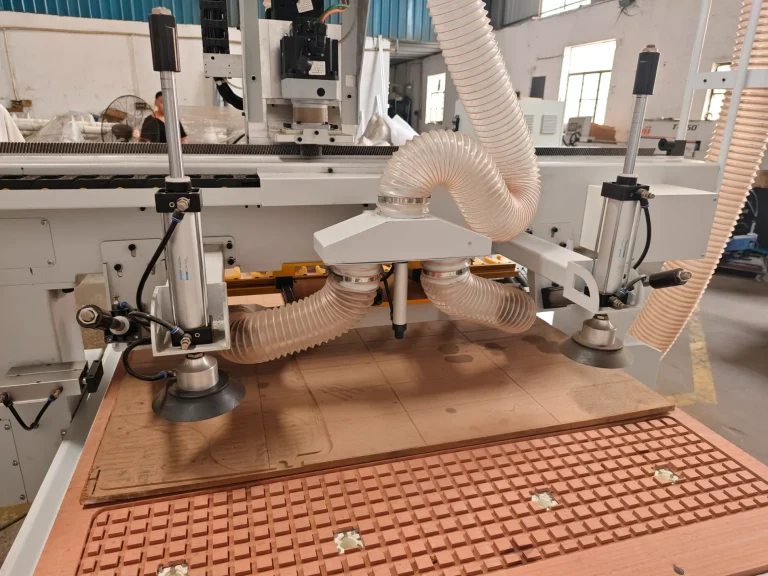 high speed atc cnc nesting machine with vacuum table