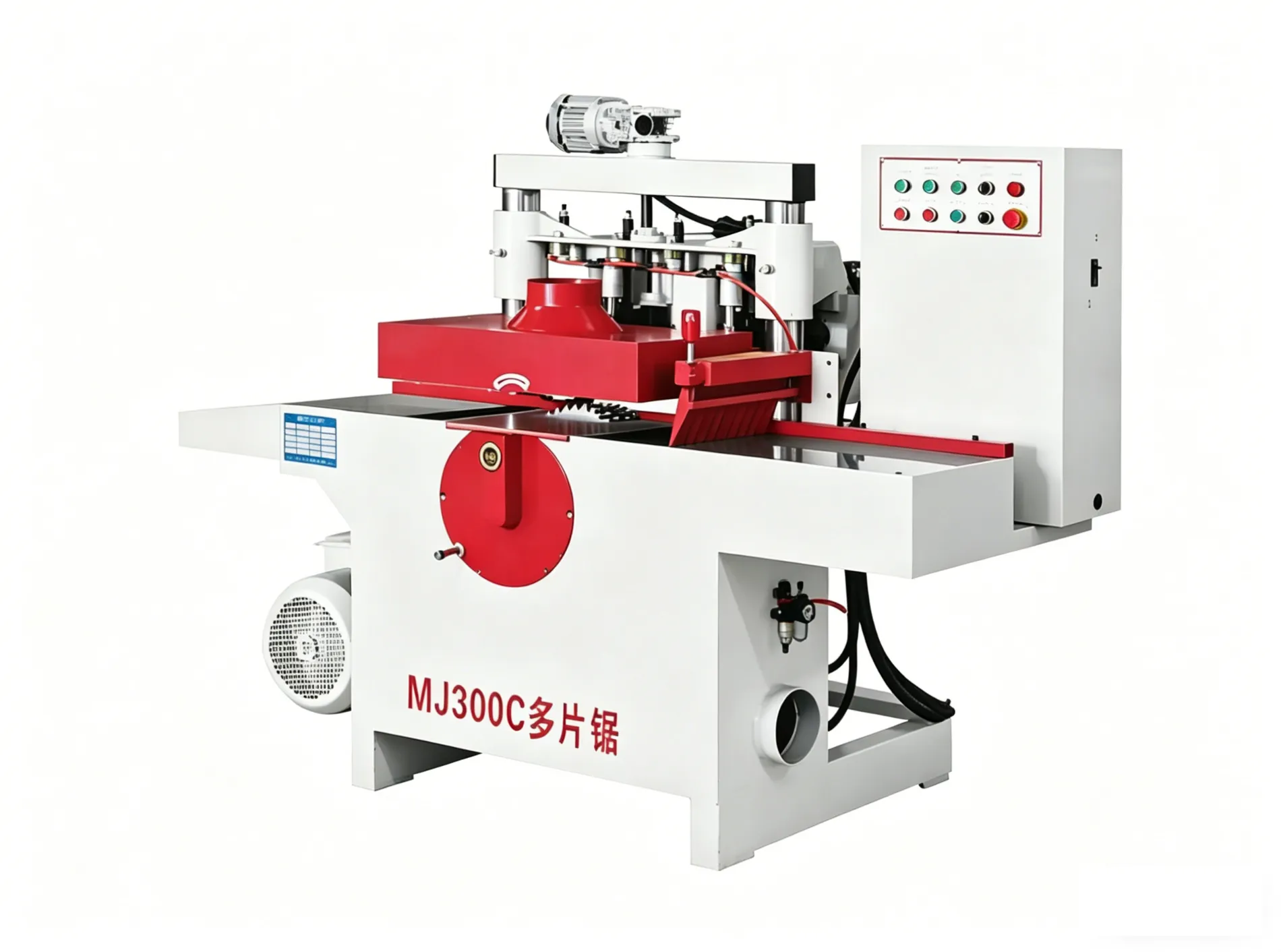 Máy cưa tấm nhiều lưỡi trục dưới có độ chính xác cao (chiều rộng 290 mm)