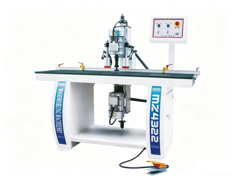 automatic hinge and handle drilling machine for cabinet doors (single head)